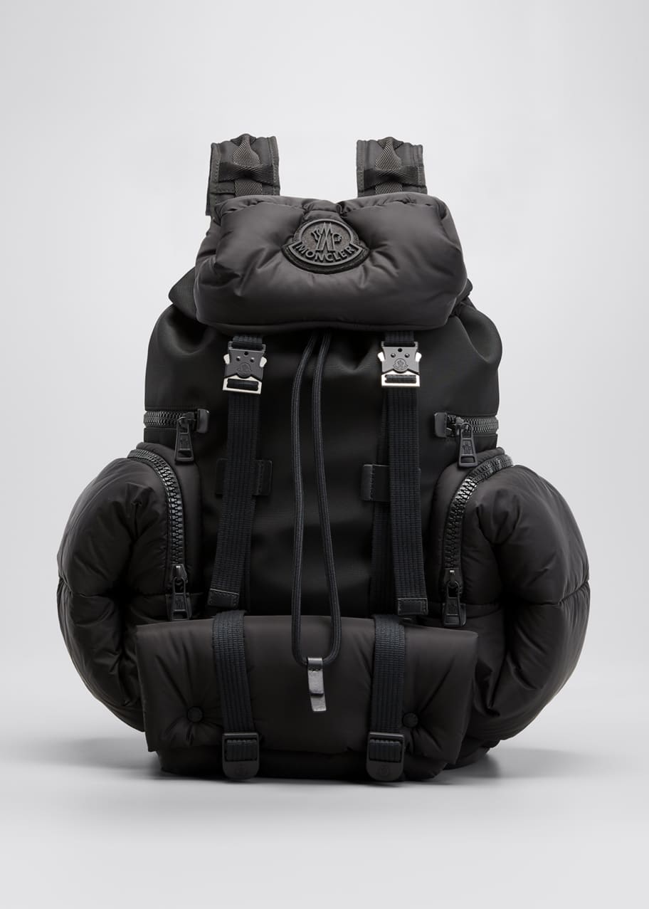 Moncler Men's Area Multi-Pocket Backpack - Bergdorf Goodman