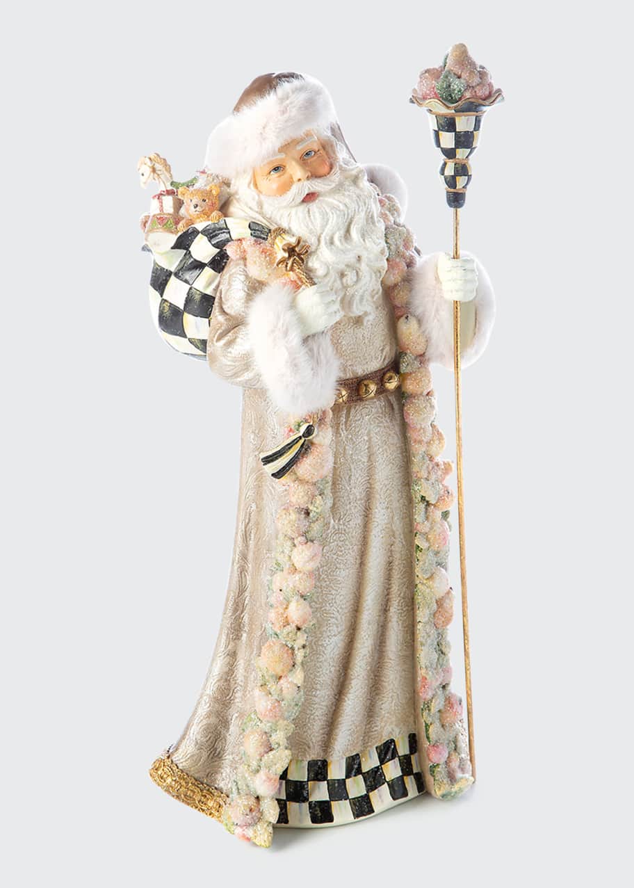 MacKenzieChilds Della Robbia Sugared Santa Bergdorf Goodman