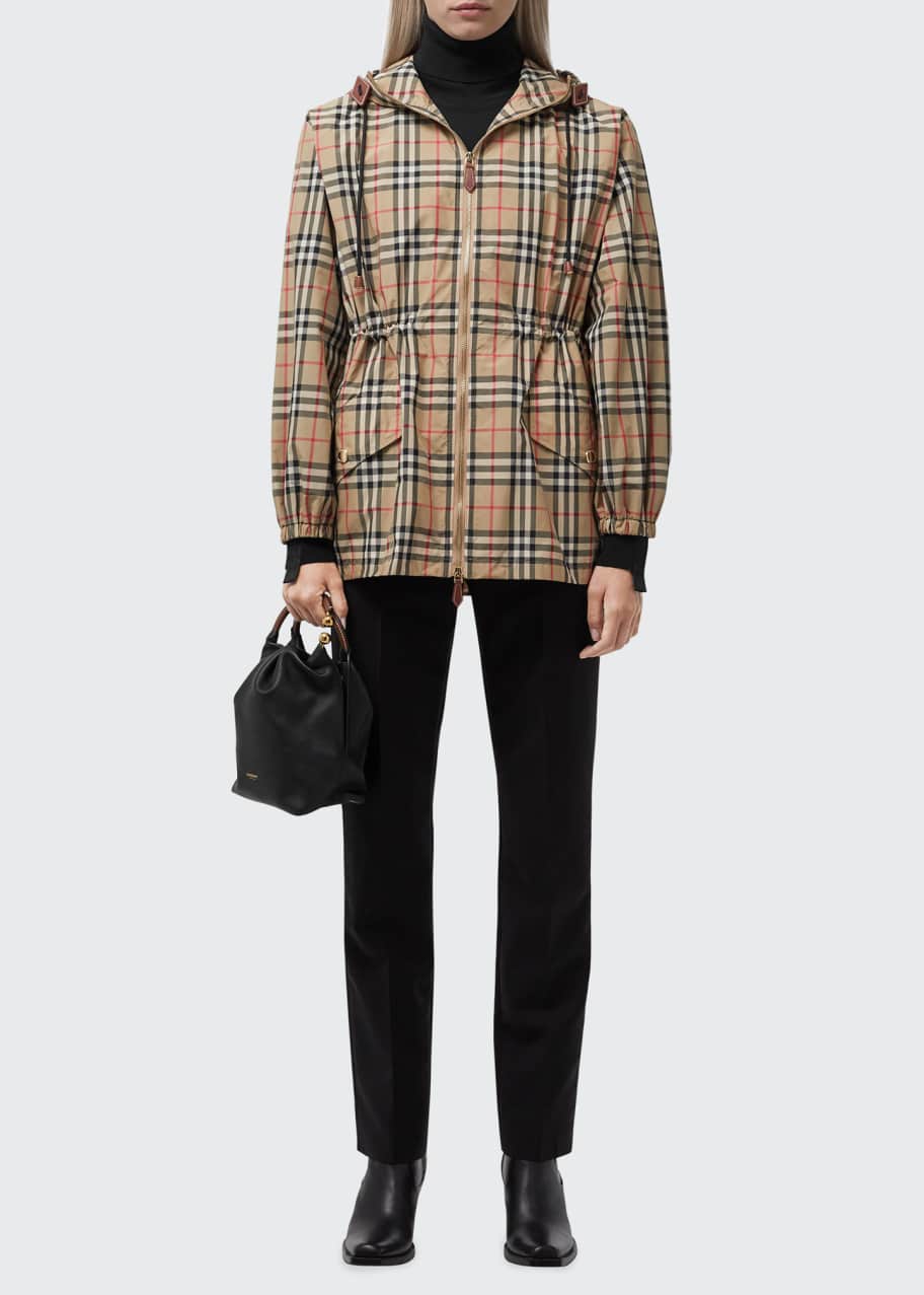 Burberry Vintage Check Hooded Jacket Bergdorf Goodman