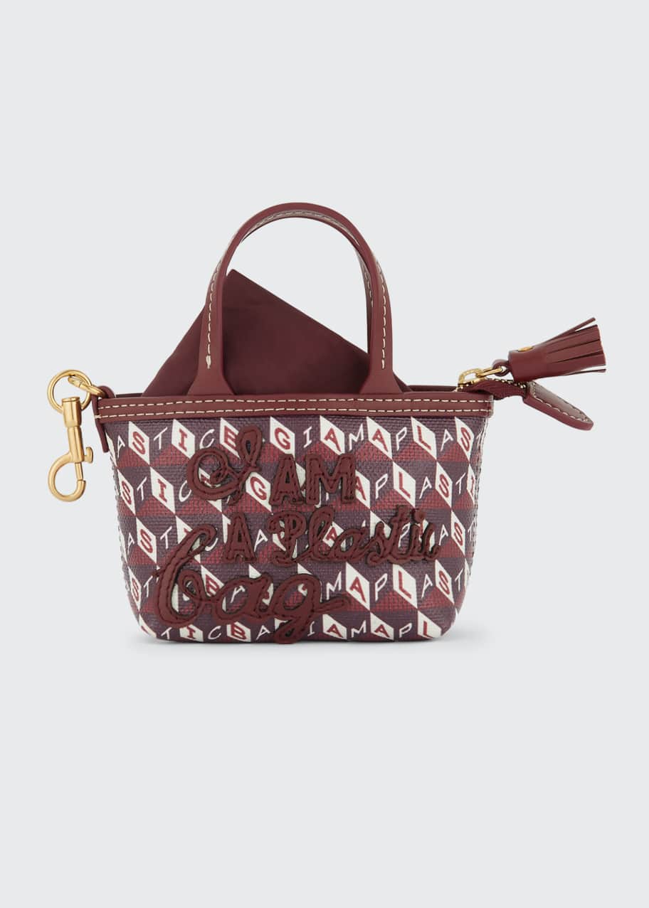 Anya Hindmarch Shopper Tote Bag in Recycled Nylon With 'I Am A Plastic