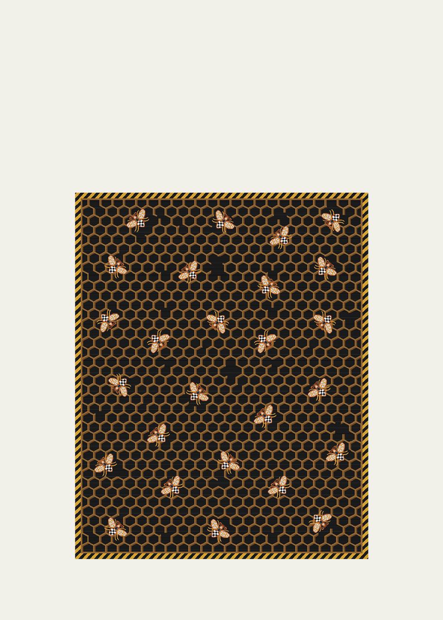 MacKenzie-Childs Queen Bee Rug, 8' x 10' - Bergdorf Goodman