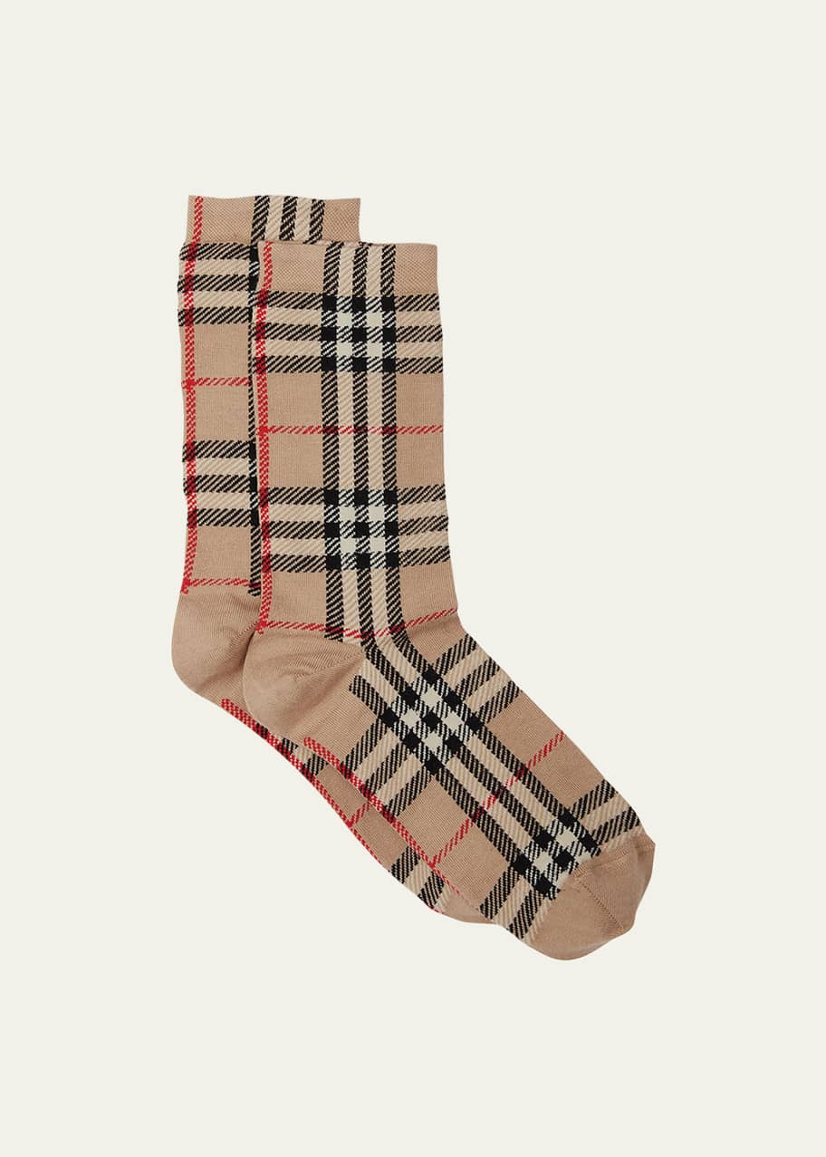 Burberry vintage check socks new arrivals