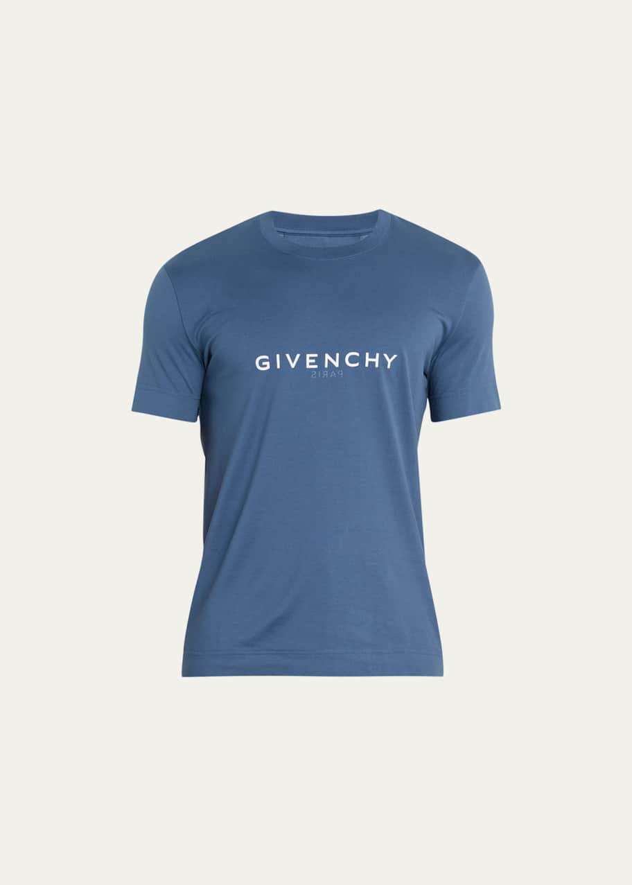 Givenchy Men s Slim Basic Logo T Shirt Bergdorf Goodman