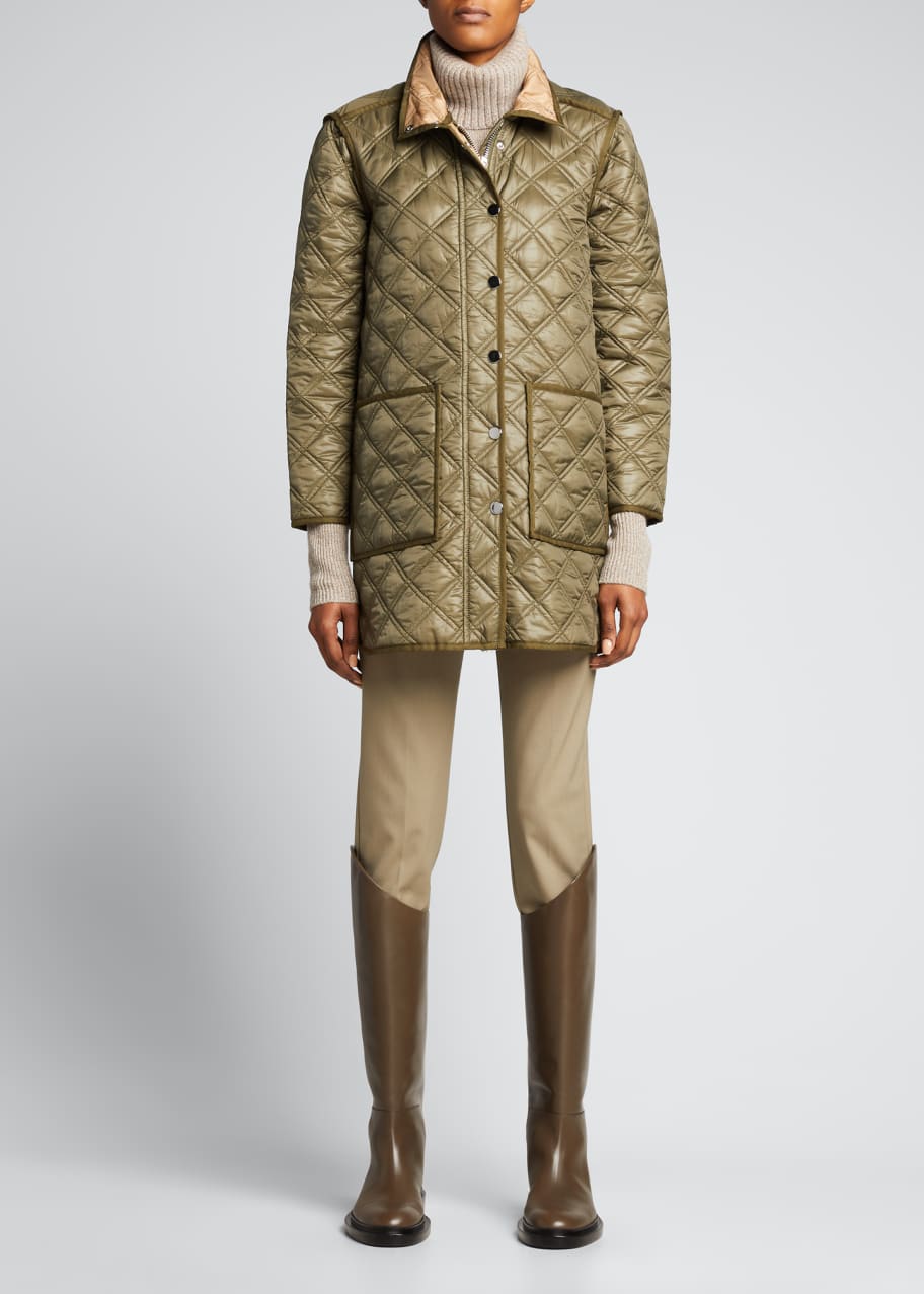 Veronica Beard Inigo Quilted Coat - Bergdorf Goodman