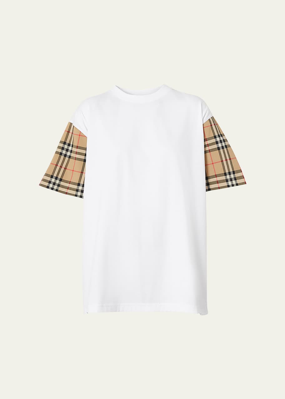 Burberry Oversized Vintage Check T-Shirt - Bergdorf Goodman