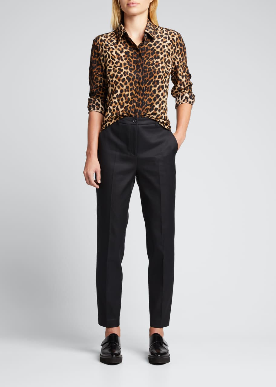 Michael kors leopard shirt cheap