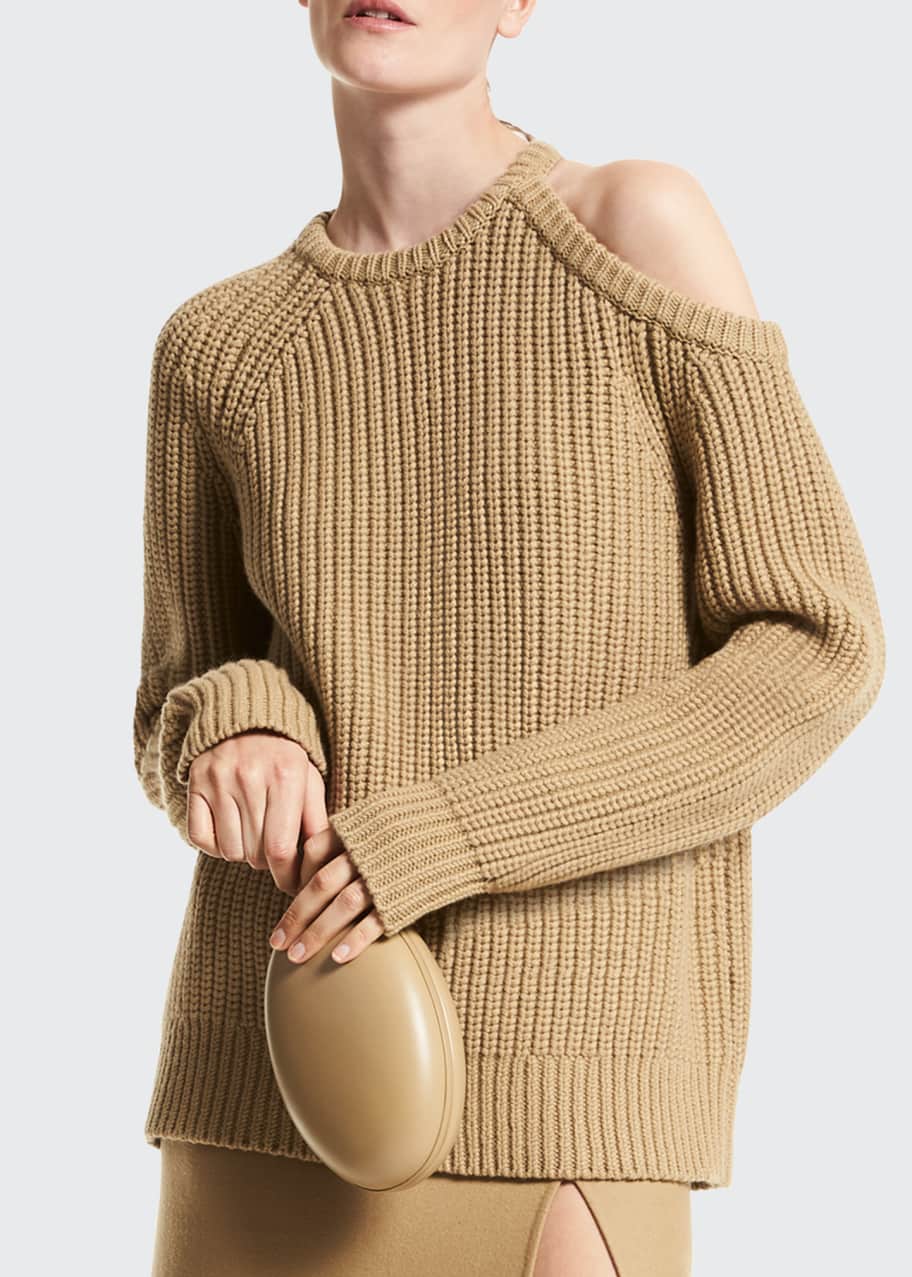 Michael kors cold shoulder sweater shop