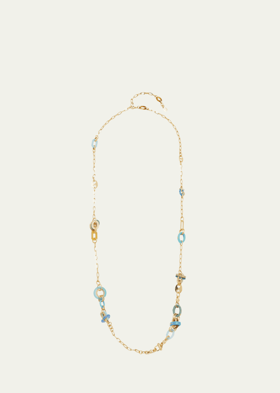 Prato Long Necklace in Multicolour Prato Long Necklace in Multicolour