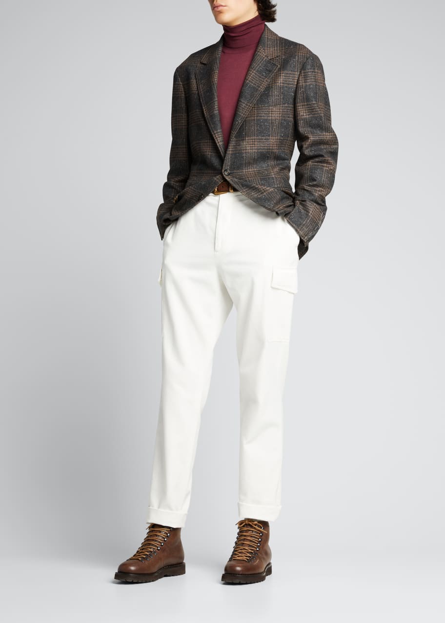 パンツ BRUNELLO CUCINELLI AVIATOR Cargo Pants Brunello Cucinelli Men's Leisure-Fit Cargo Pants - Bergdorf Goodman
