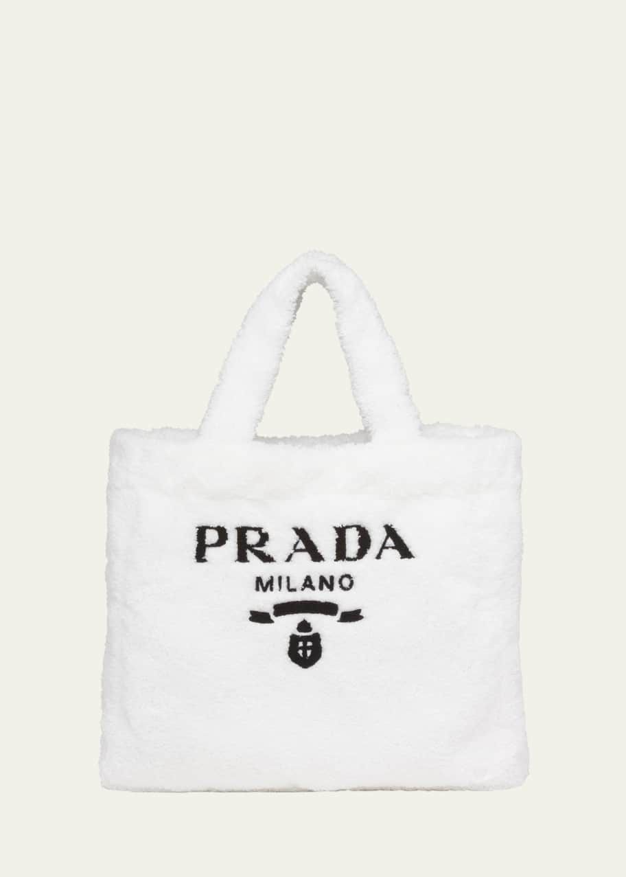 prada milano fluffy bag