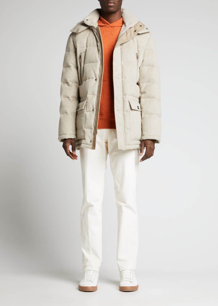 Isaia Men's Cashmere Field Jacket Bergdorf Goodman