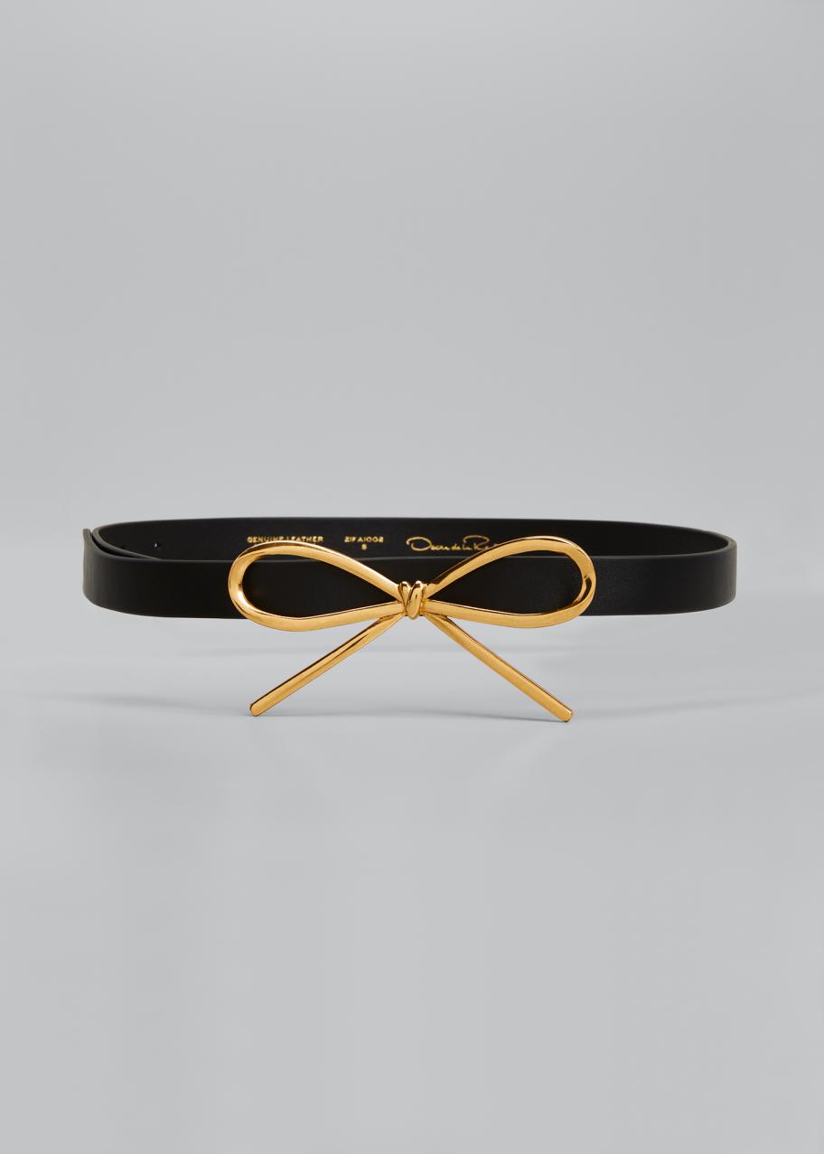 Oscar de la Renta Bow Belt - Bergdorf Goodman