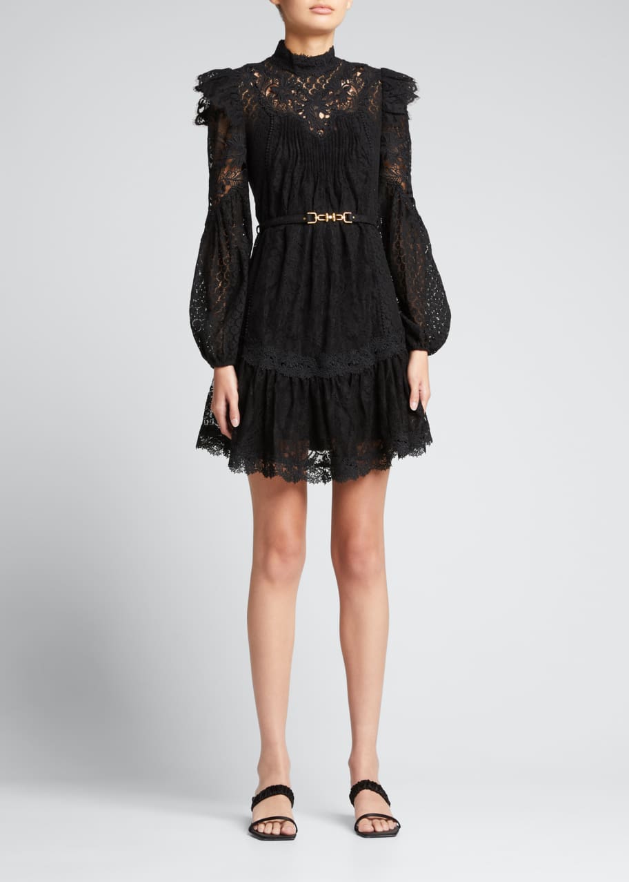 Zimmerman black deals lace dress