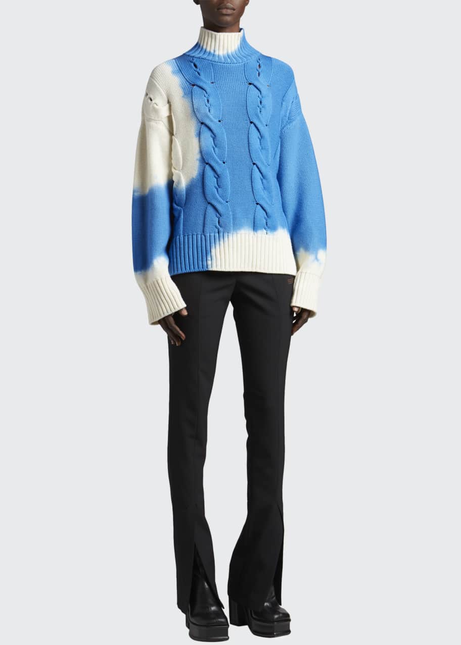 Off white tie dye turtleneck clearance