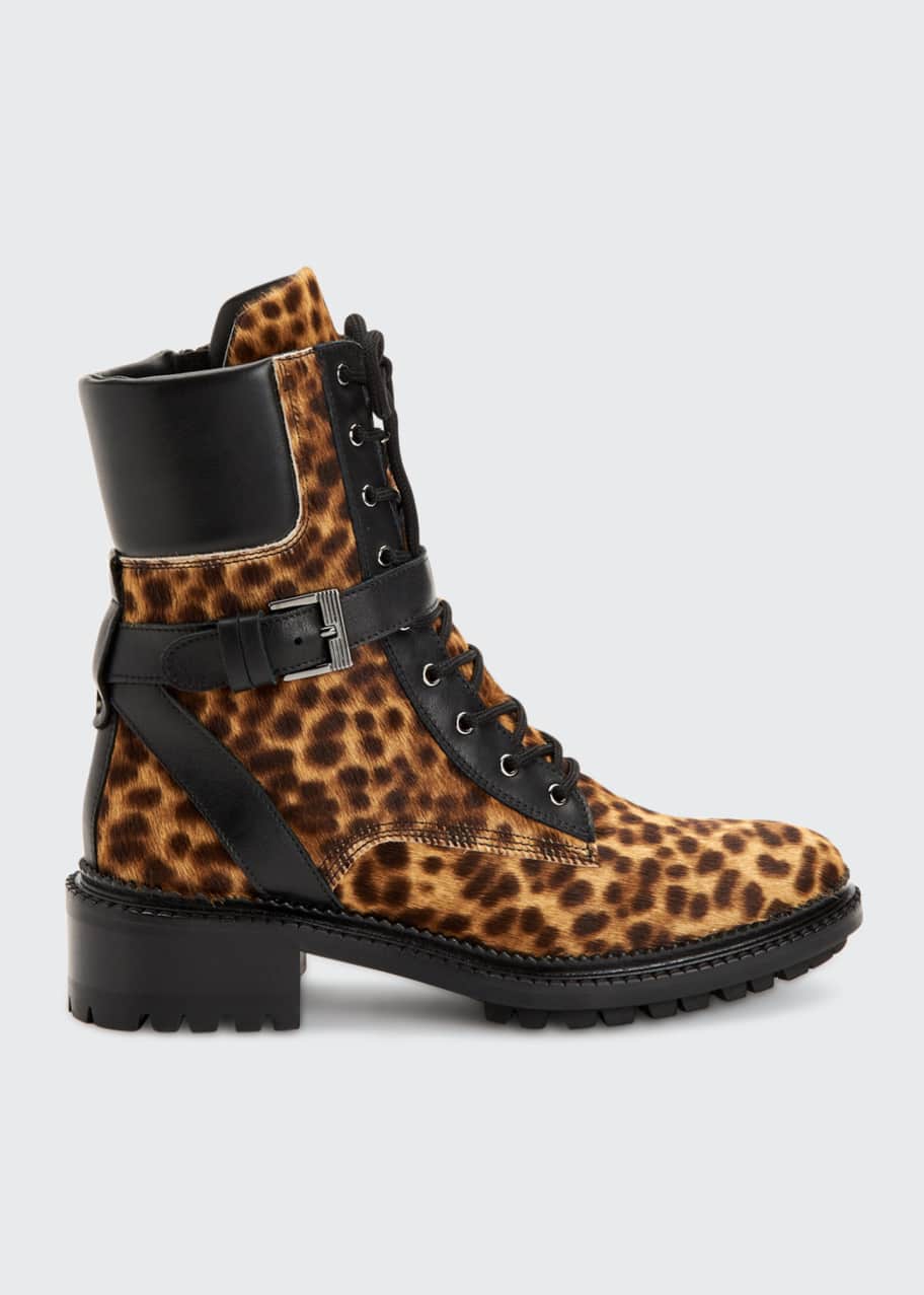 Aquatalia shop leopard boots