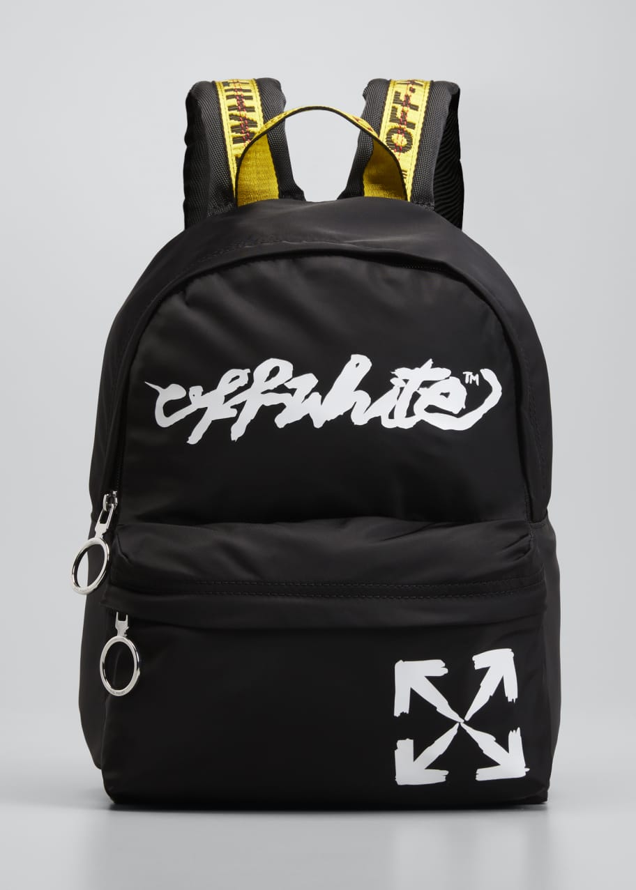 Off white arrow print backpack new arrivals
