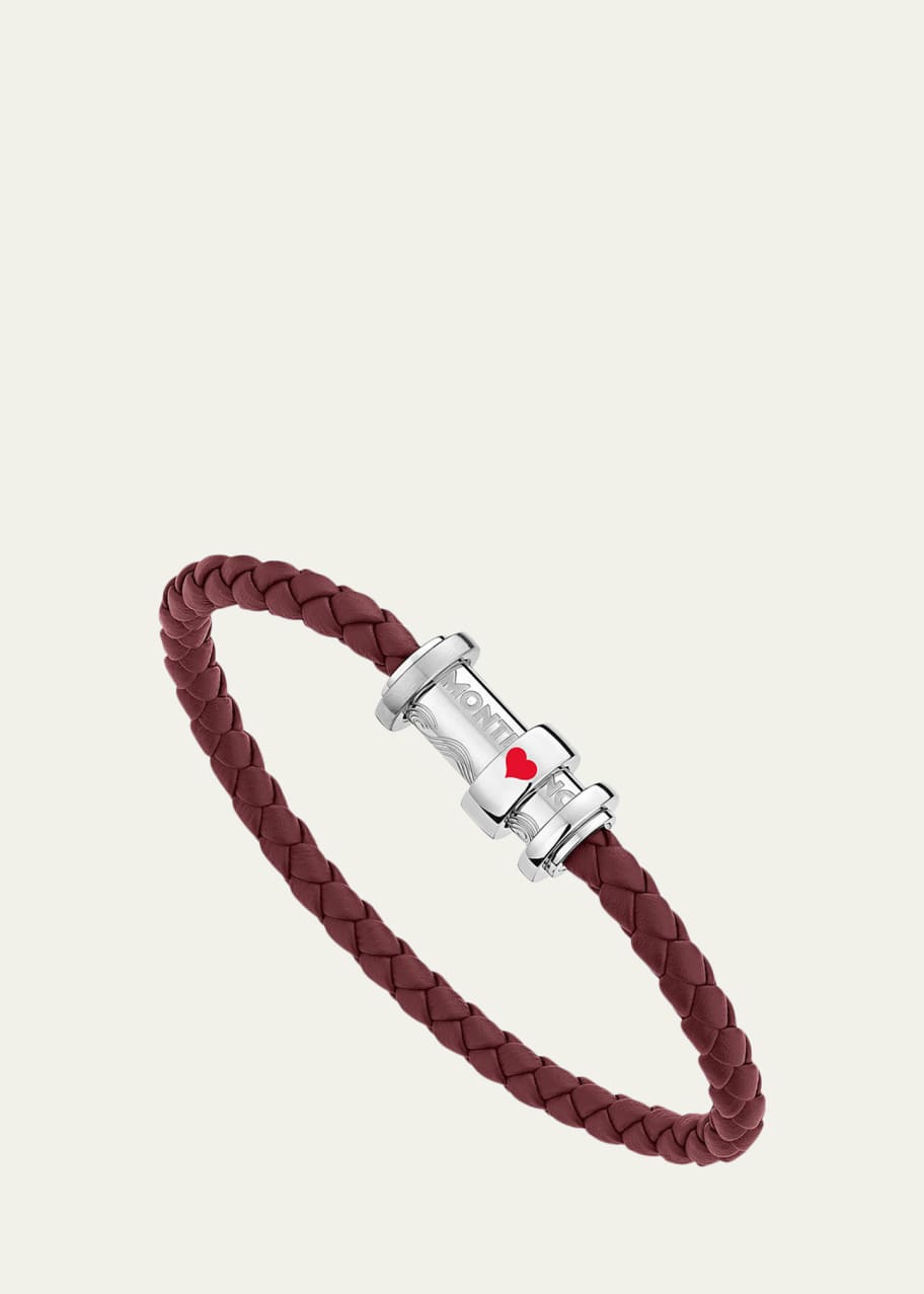 ブレスレット Montblanc BRACELET (129501 RED) Montblanc Men's Meisterstuck Around the World in 80 Days
