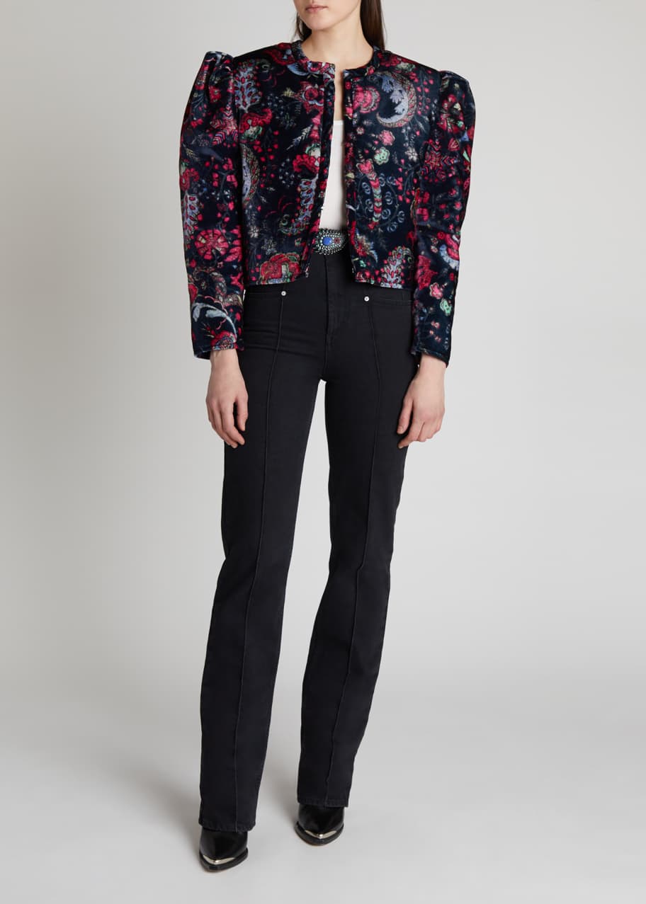 Isabel marant velvet jacket discount