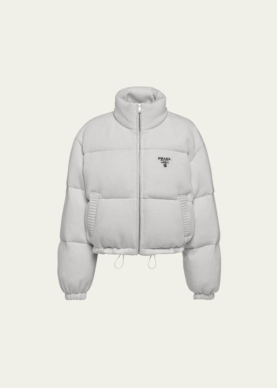 Wool Prada Long Puffer Prada Puffer Coat Pikaron Construction