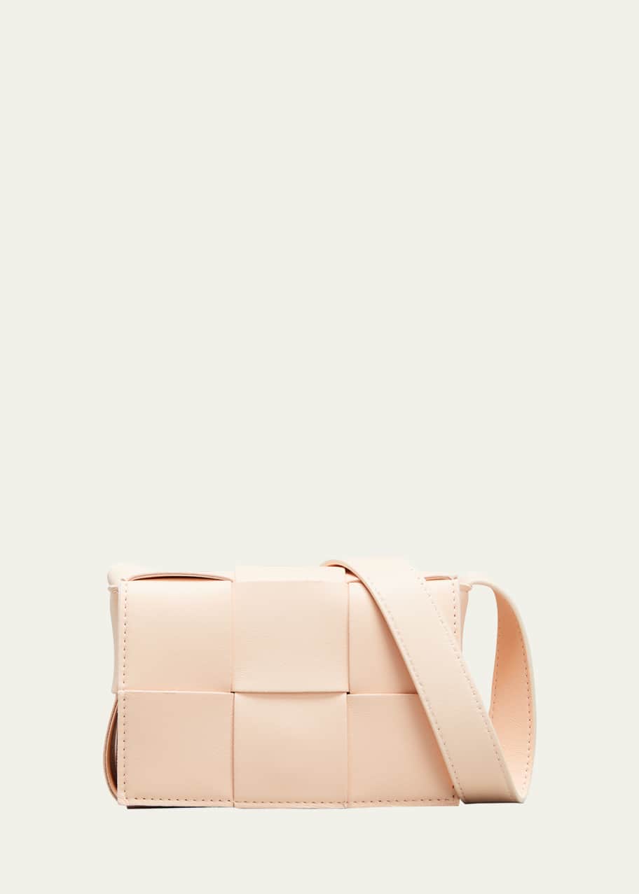 【BOTTEGA VENETA】MINI CASSETTE CROSSBODY BAG BOTTEGA VENETA Cassette Candy Mini Bag Crossbody Pouch