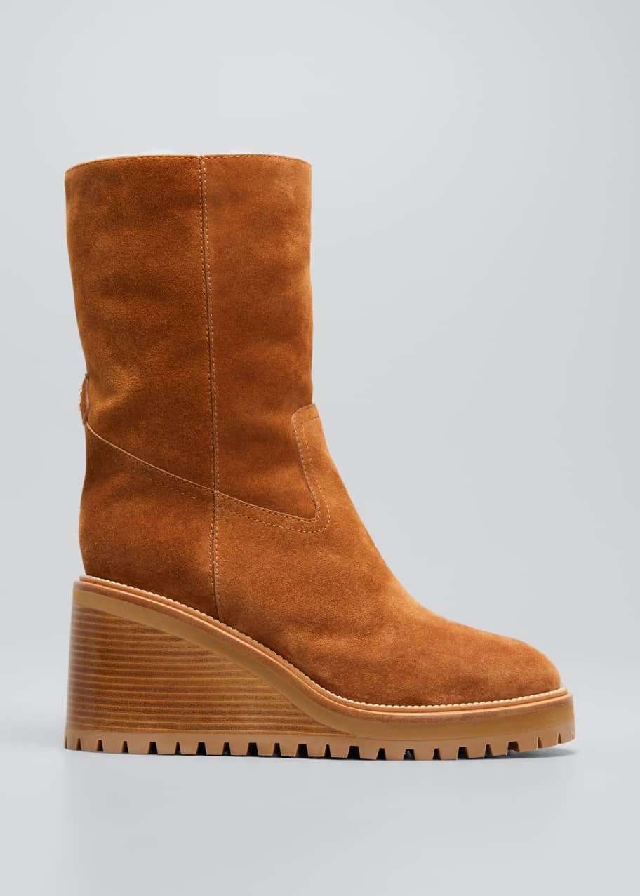 Jimmy choo wedge boots outlet