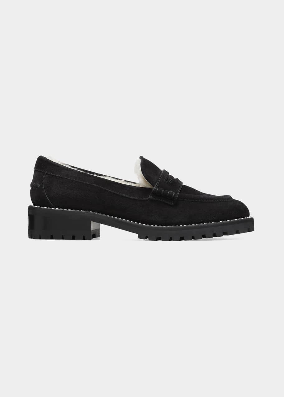 Deanna top black nubuck