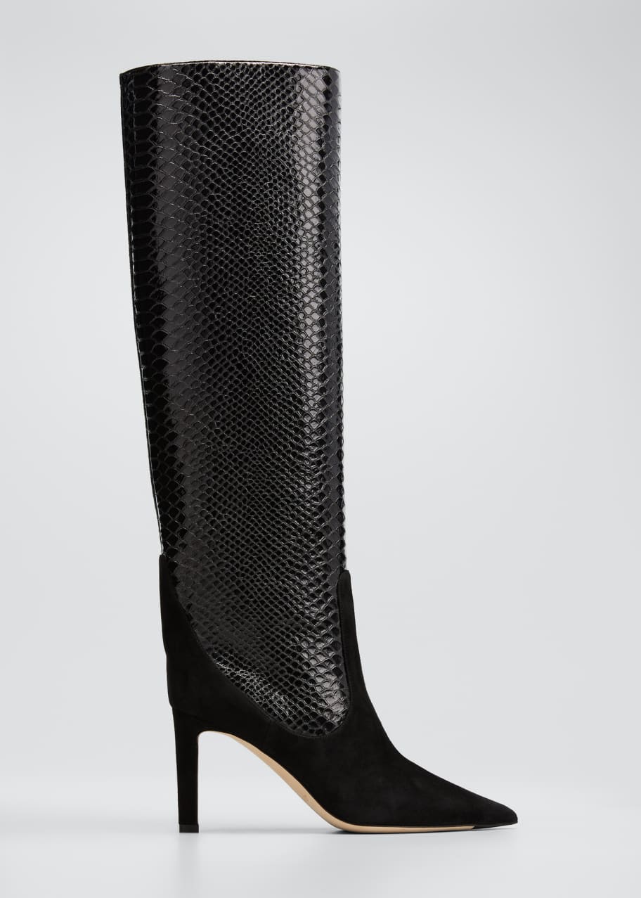 Jimmy choo croc boots discount