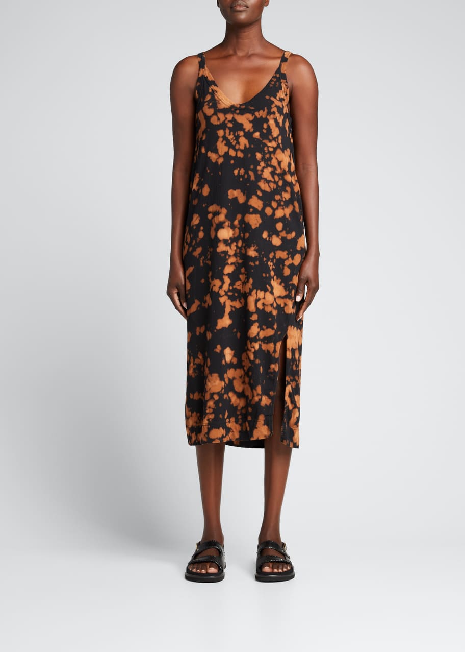 Bassike Motley V Neck Jersey Slip Dress Bergdorf Goodman