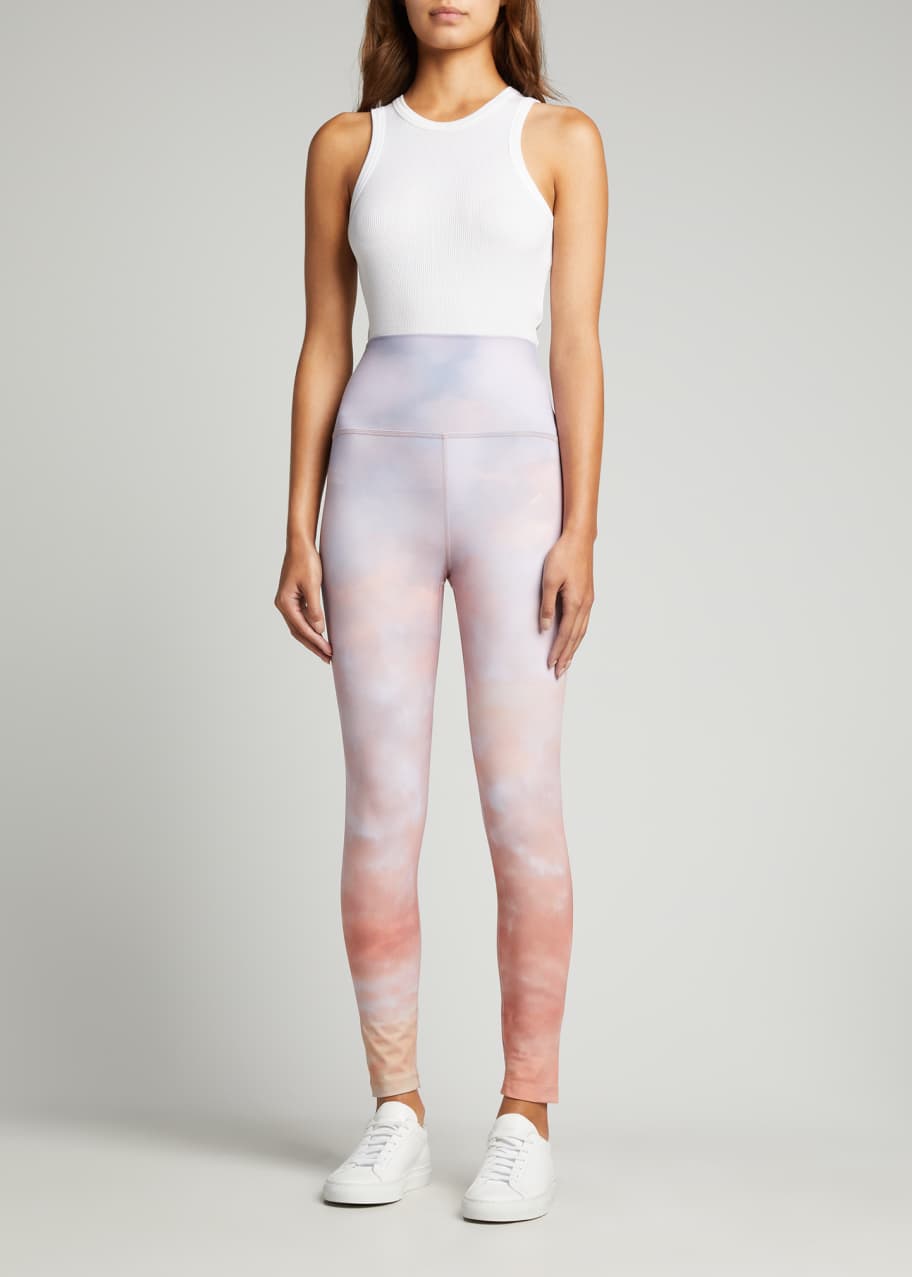 Beyond Yoga Olympus Engineered High Waist Midi Leggings Bergdorf