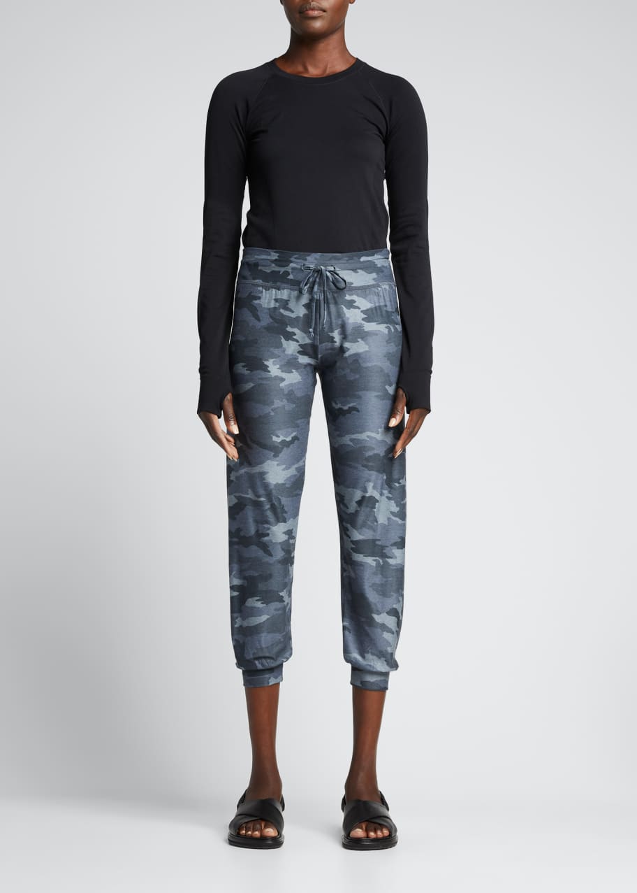 Beyond Yoga Lounge Around Camo Jogger Pants - Bergdorf Goodman