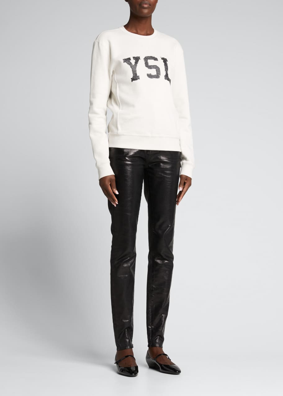Ysl crewneck sweatshirt Clearance