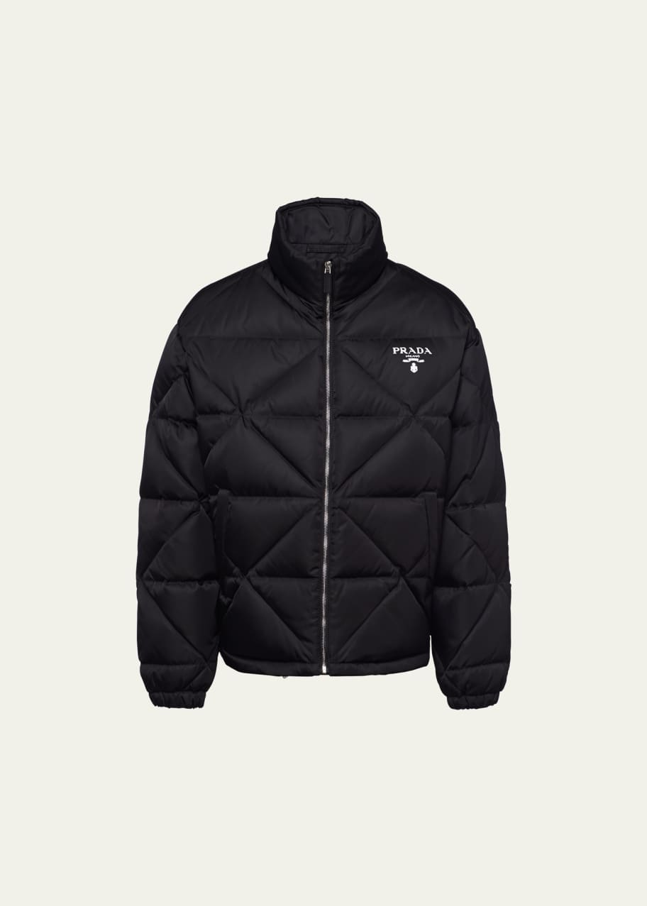 Prada Men's Re-Nylon Down Jacket - Bergdorf Goodman