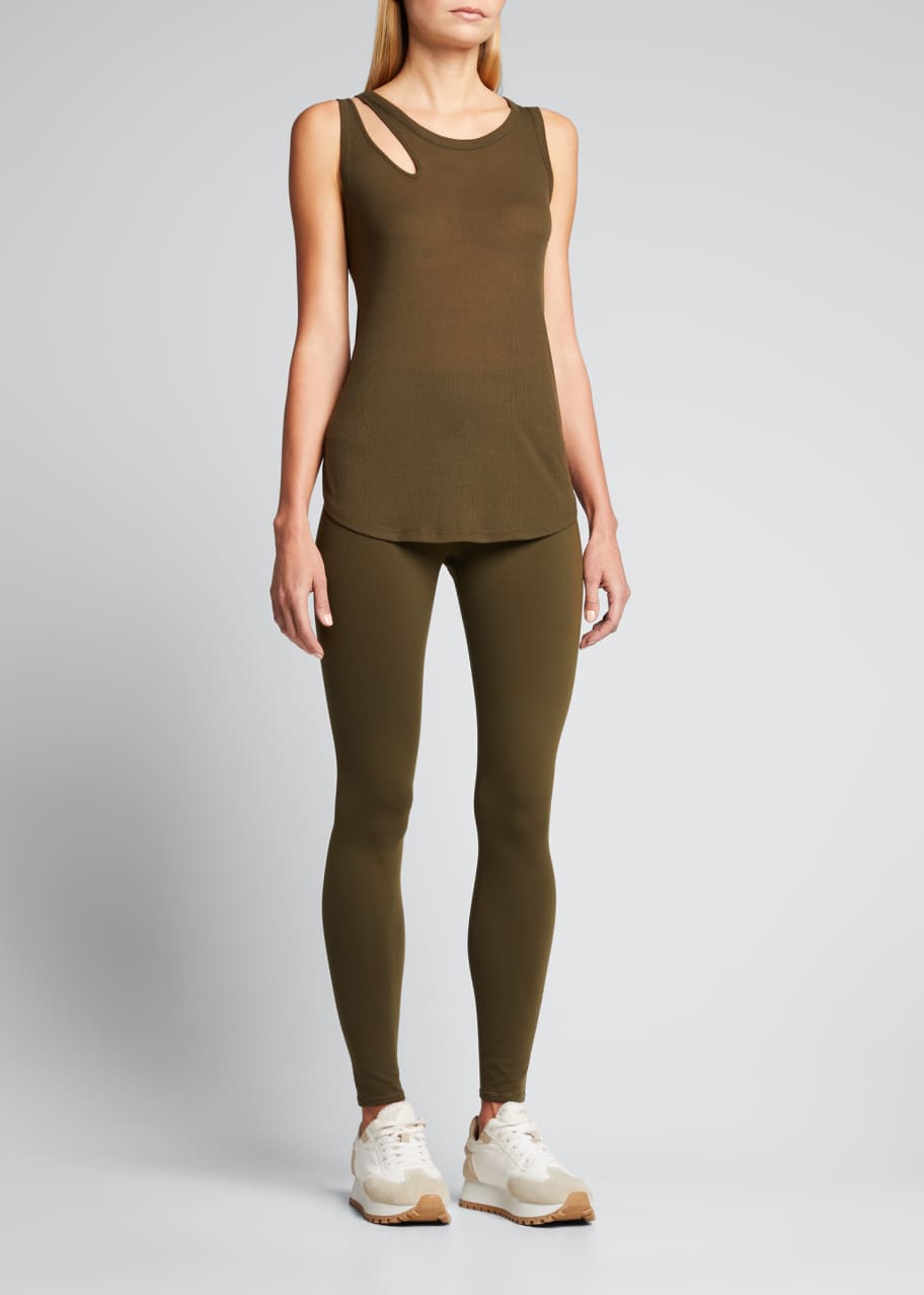 Alo Yoga Peak Ribbed Tank Top - Bergdorf Goodman