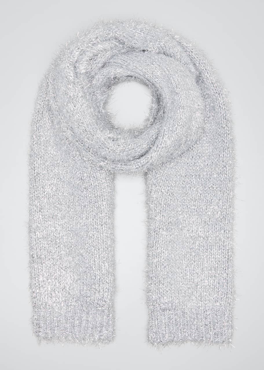 Dries Van Noten Tinsel Knit Scarf - Bergdorf Goodman