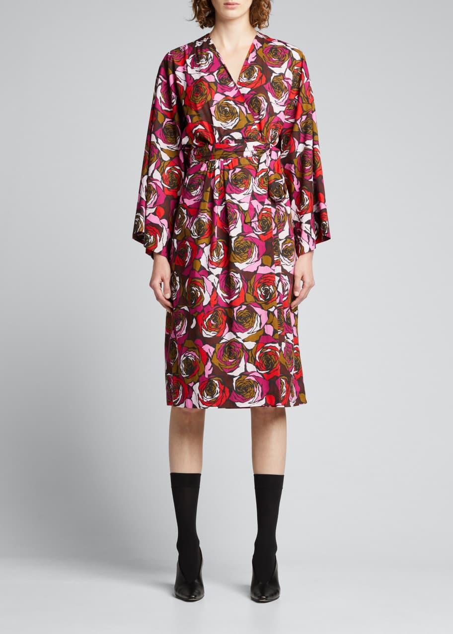 knee length dresses for ladies Loose Basic Dress main image 1