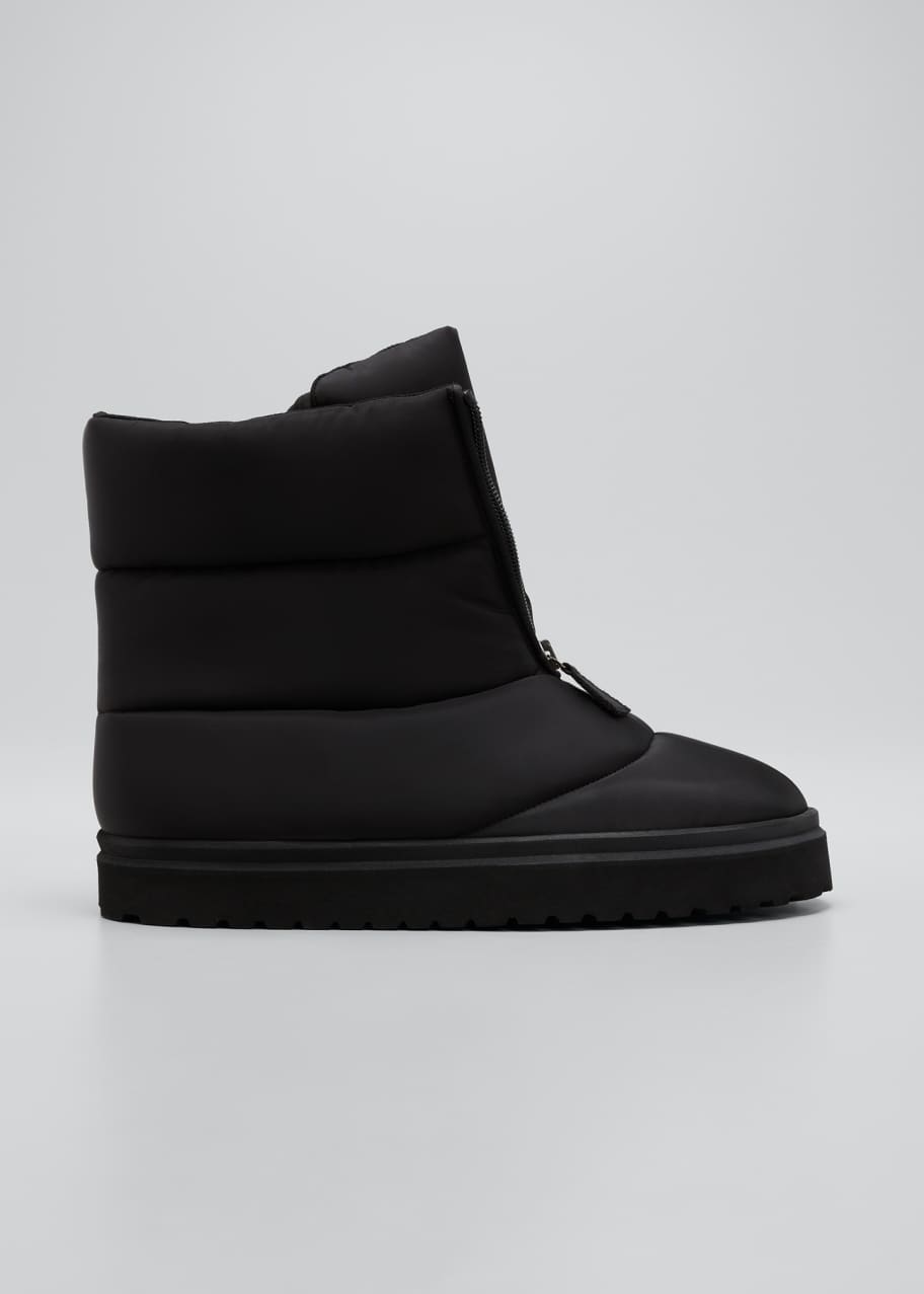 Image 1 of 1: Puffy Nylon Short Boots