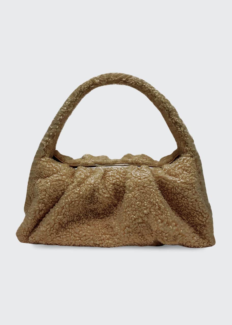 THEMOIRE Hera Eco Faux Fur TopHandle Bag Bergdorf Goodman