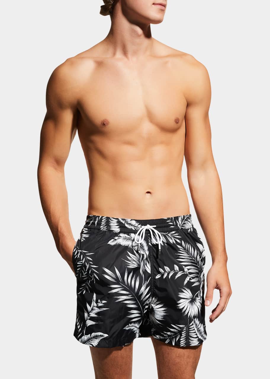 Ralph Lauren Purple Label Men's Amalfi 4.25" Swim Trunks Bergdorf Goodman