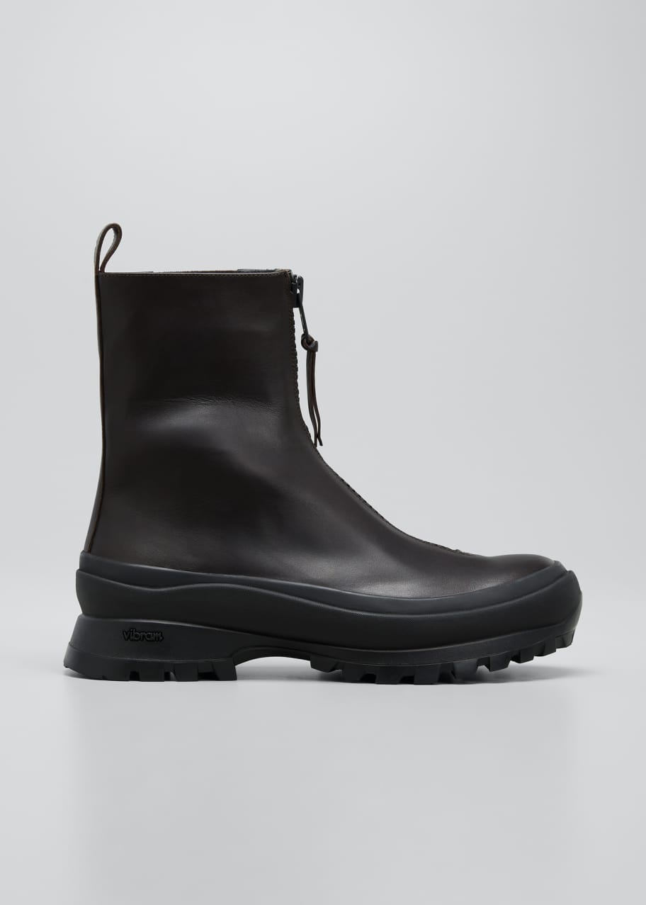 Jil Sander Men's Boston Zip Hiking Ankle Boots - Bergdorf