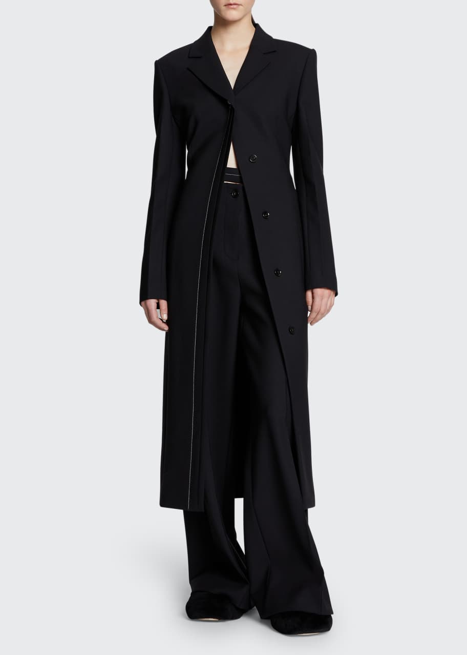 Proenza Schouler Long Wool Coat Bergdorf Goodman