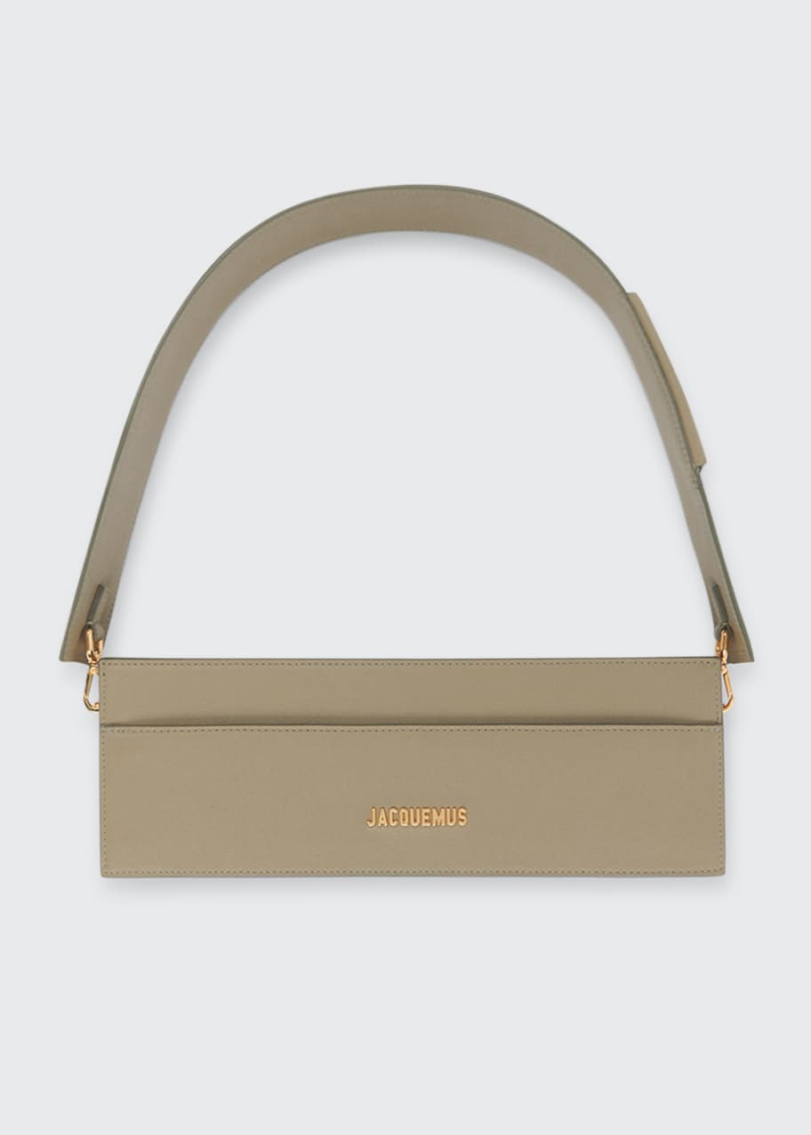 Jacquemus Le Sac Ciuciu Leather Shoulder Bag w/ Interchangeable Straps