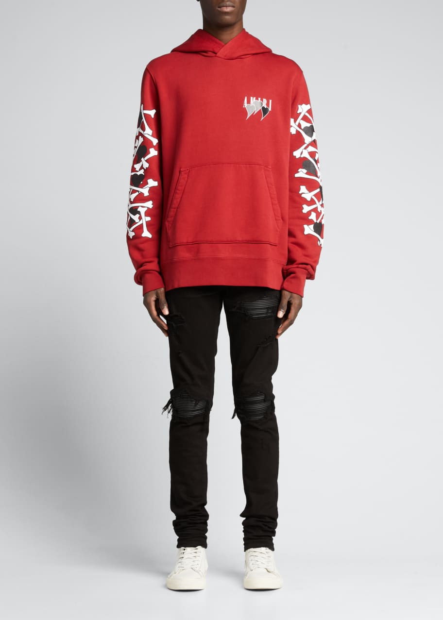 Amiri online heart hoodie