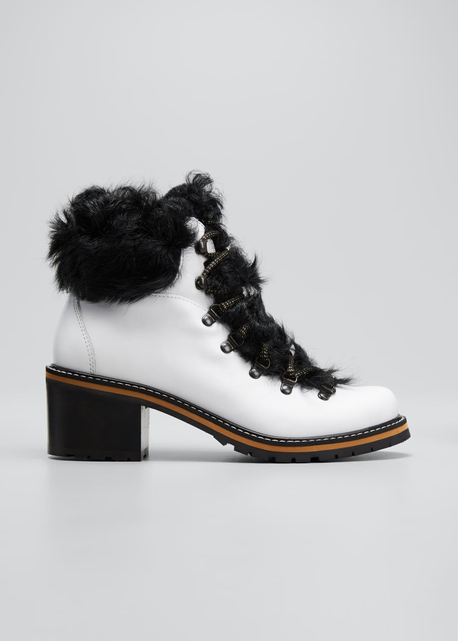 Montelliana 1965 Ninfea Shearling Leather Winter Booties