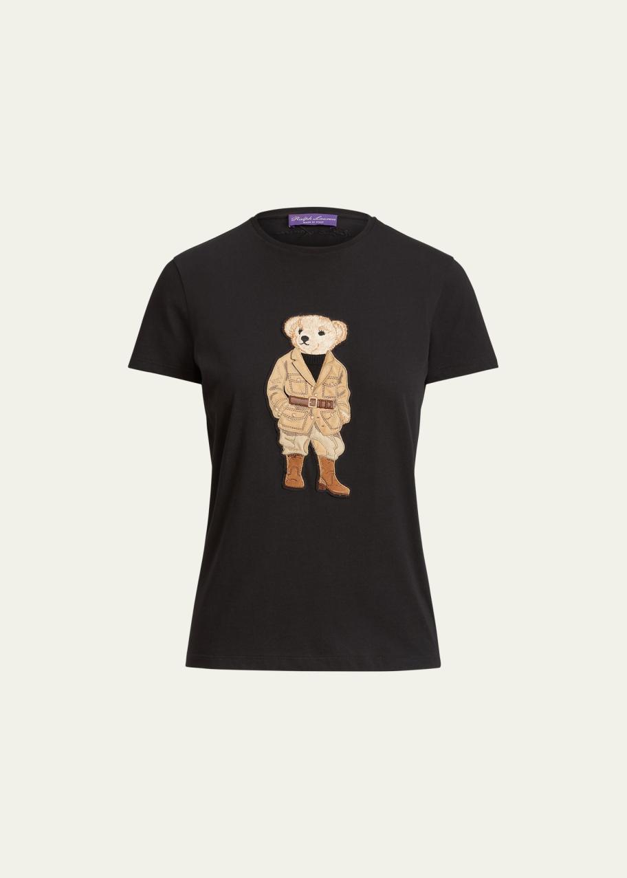 Ralph Lauren Collection Safari Polo Bear T-Shirt - Bergdorf Goodman