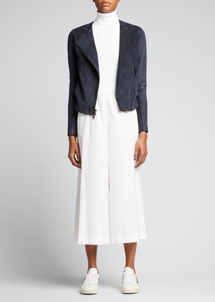 Vince suede scuba deals jacket