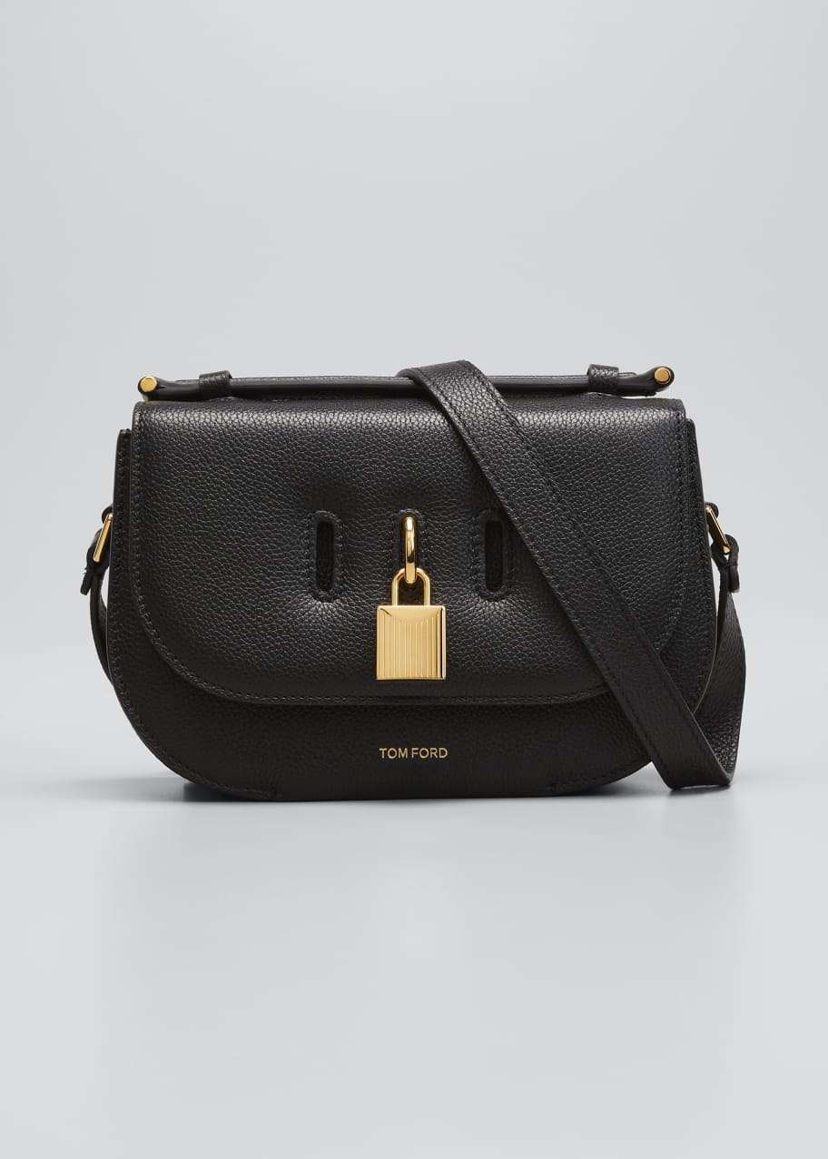 Padlock Leather Crossbody Bag