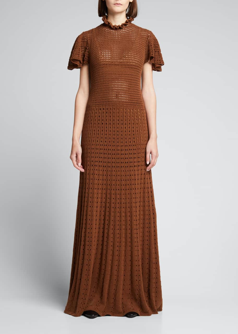 Rebecca Taylor Ladder Stitch Sweater Dress - Bergdorf Goodman