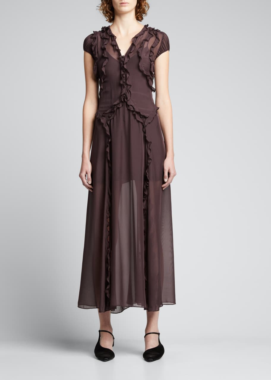 white christmas dresses Taylor Tube Maxi Dress, in Black Luxe Satin, Size: Medium | Show Me Your Mumu main image 0