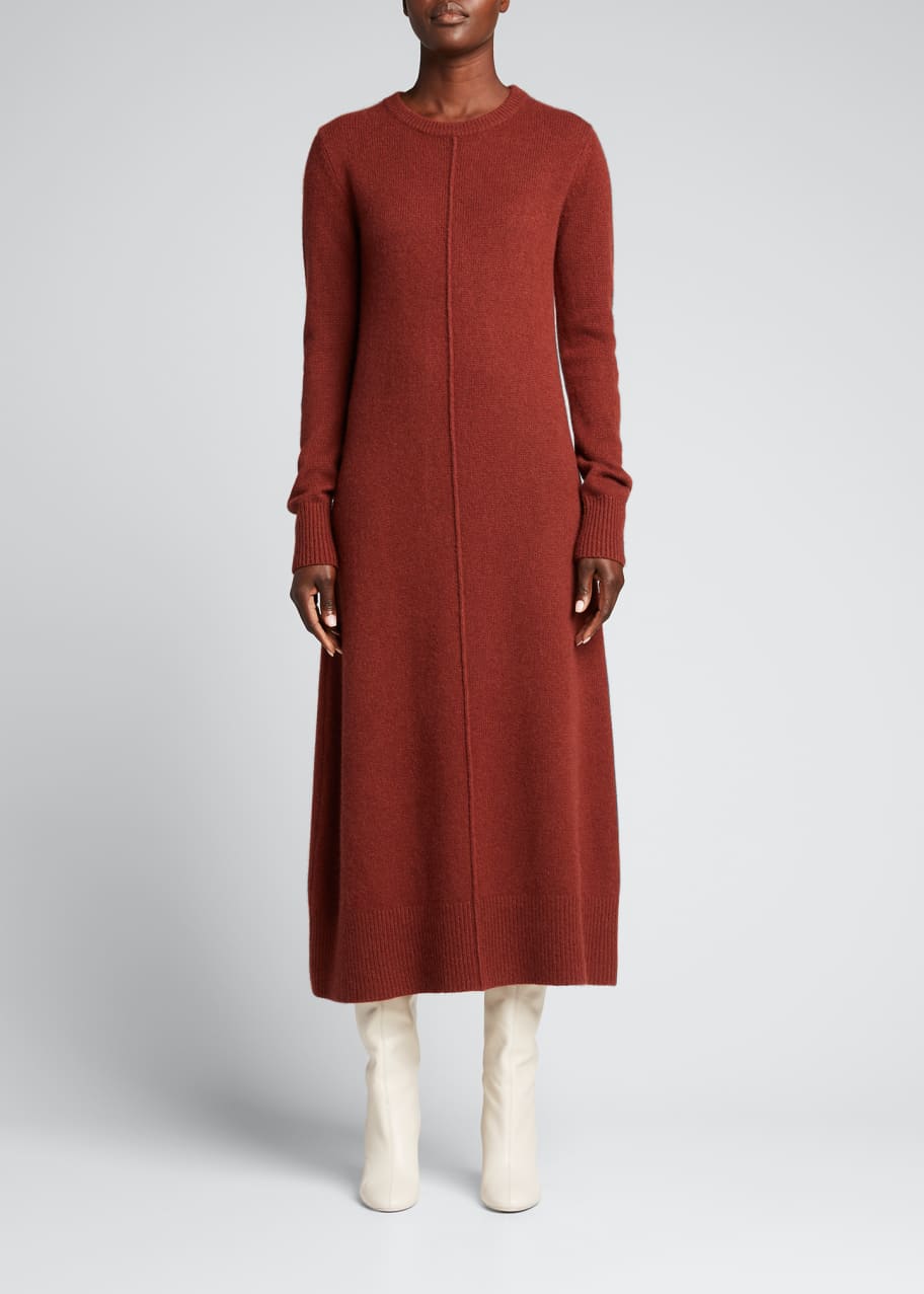 chinese dress ladies The Turtleneck Sweater Dress in Cashmere
