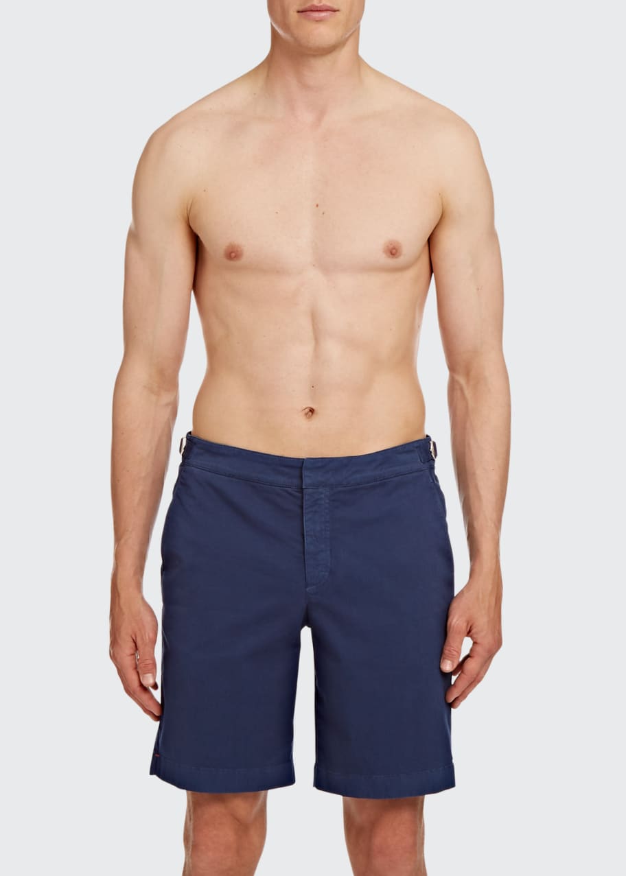 Orlebar Brown Men's Dane II Twill Shorts Bergdorf Goodman